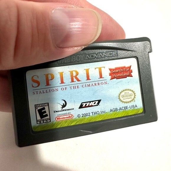Game Boy Advance Spirit Stallion Of The Cimarron Game - Picture 3 of 5